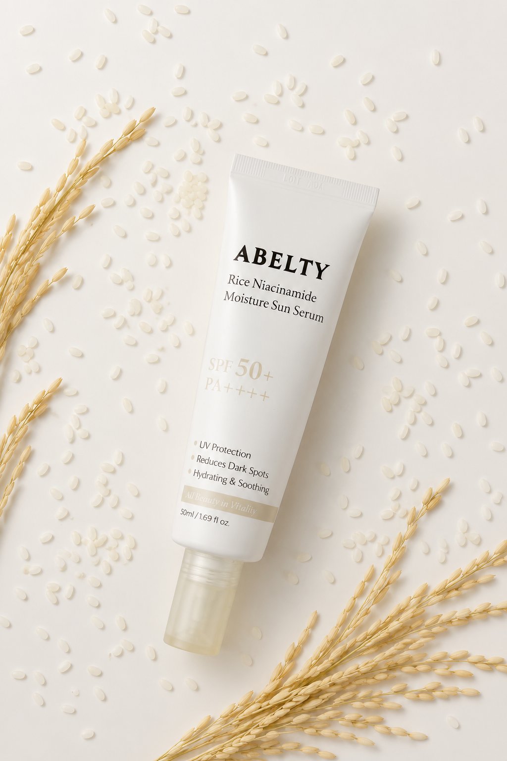 RICE NIACINAMIDE MOISTURE SUN SERUM