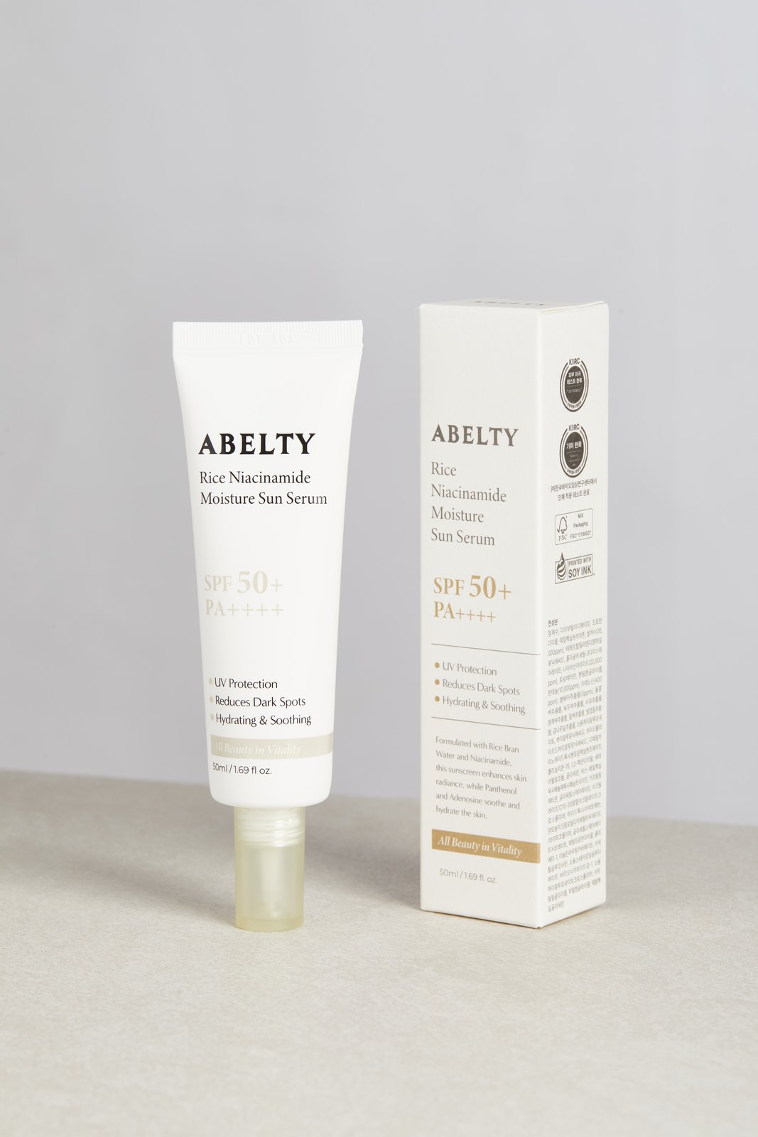 RICE NIACINAMIDE MOISTURE SUN SERUM - Image 4