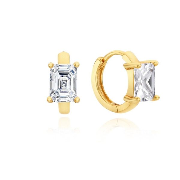 Princess Point Mini Hoop Earrings