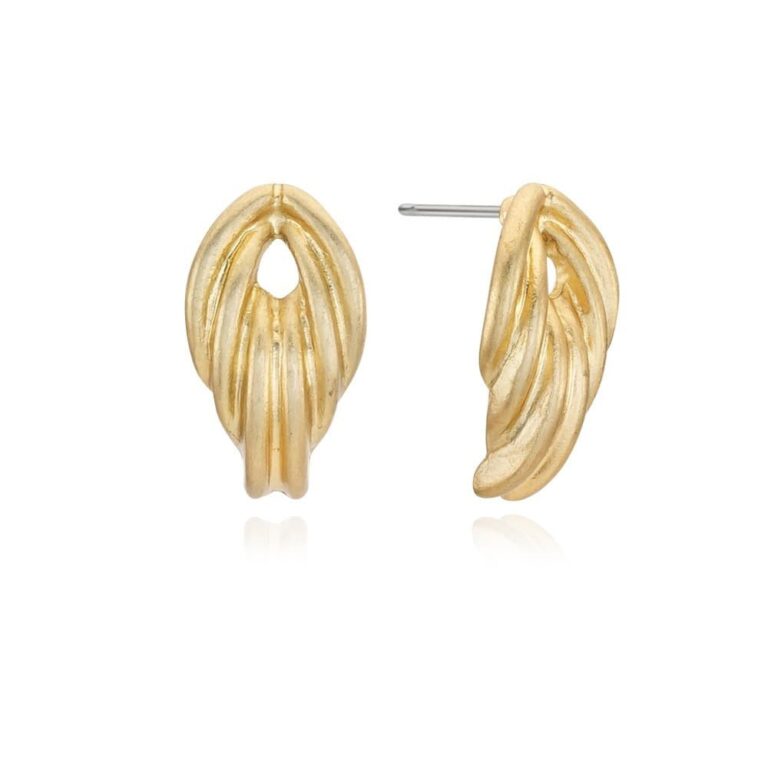 Sienna wave earrings