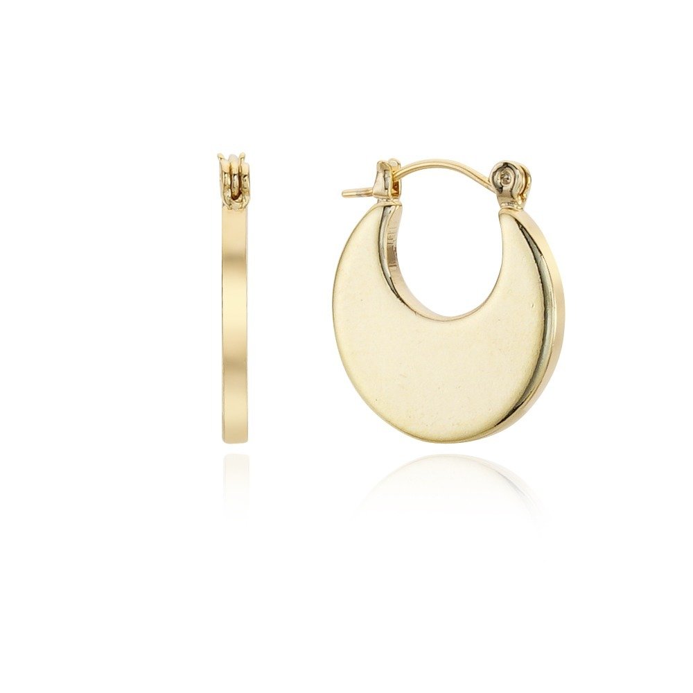 Nova crescent earrings