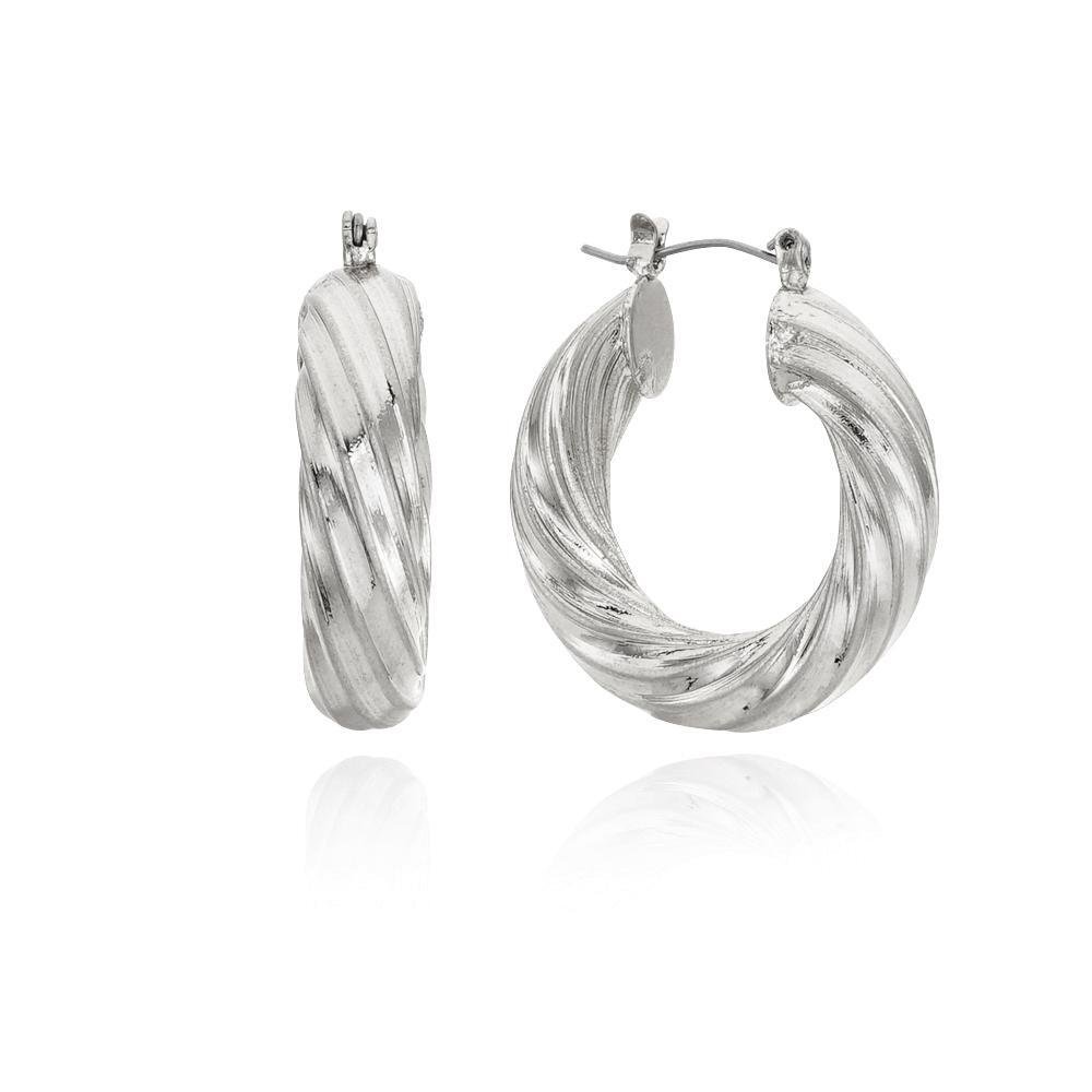Aurelia twist hoops - Image 2