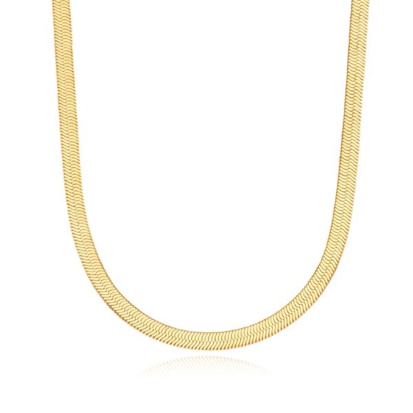 Snake Shiny Chain Necklace