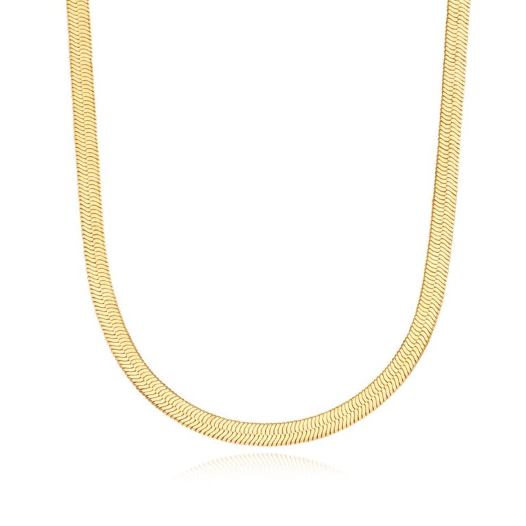 Snake Shiny Chain Necklace