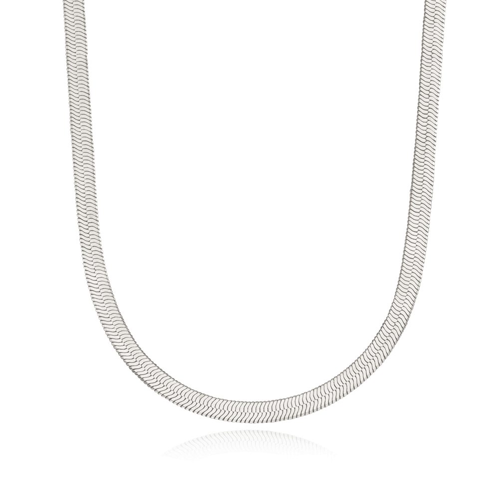 Snake Shiny Chain Necklace - Image 2