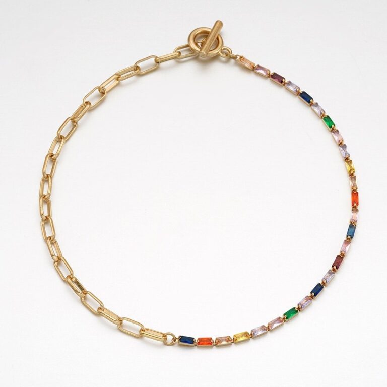 Aurora link necklace