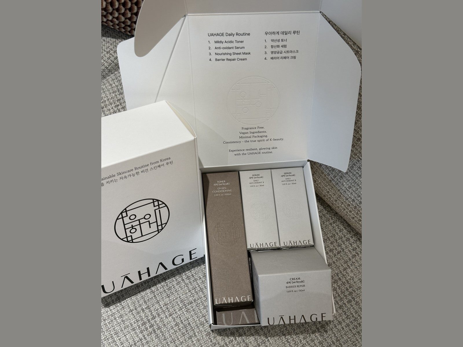 Daily Vegan Skincare Routine Gift Set - Image 3