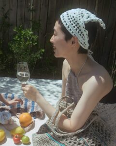 SUN VEIL BONNET