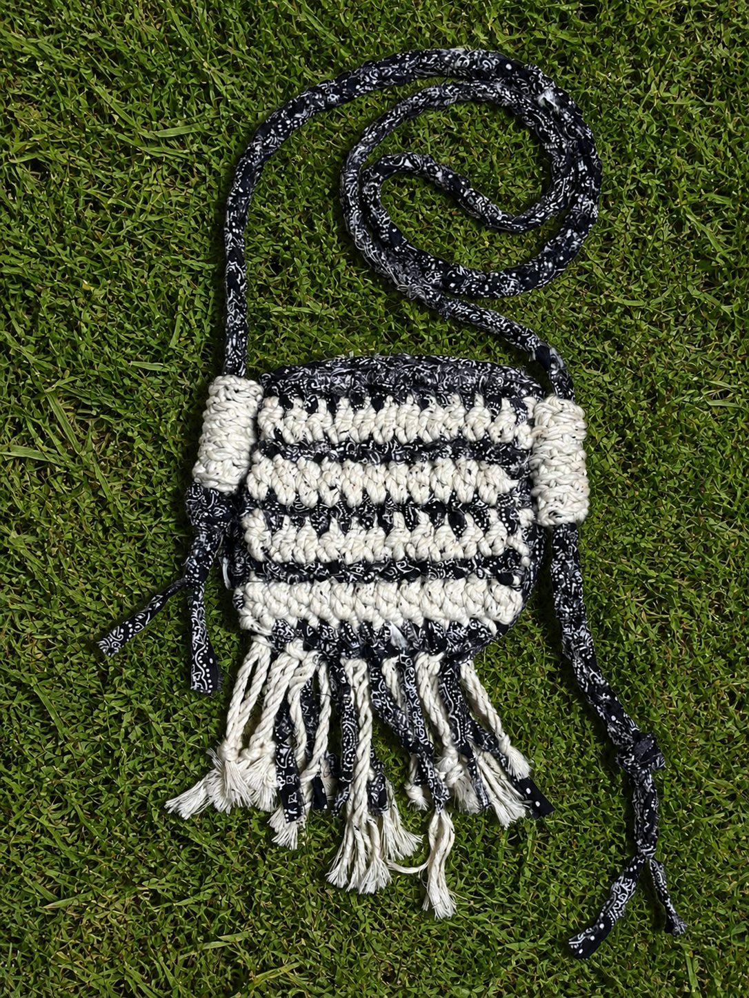 BANDANA TASSEL MINI BAG