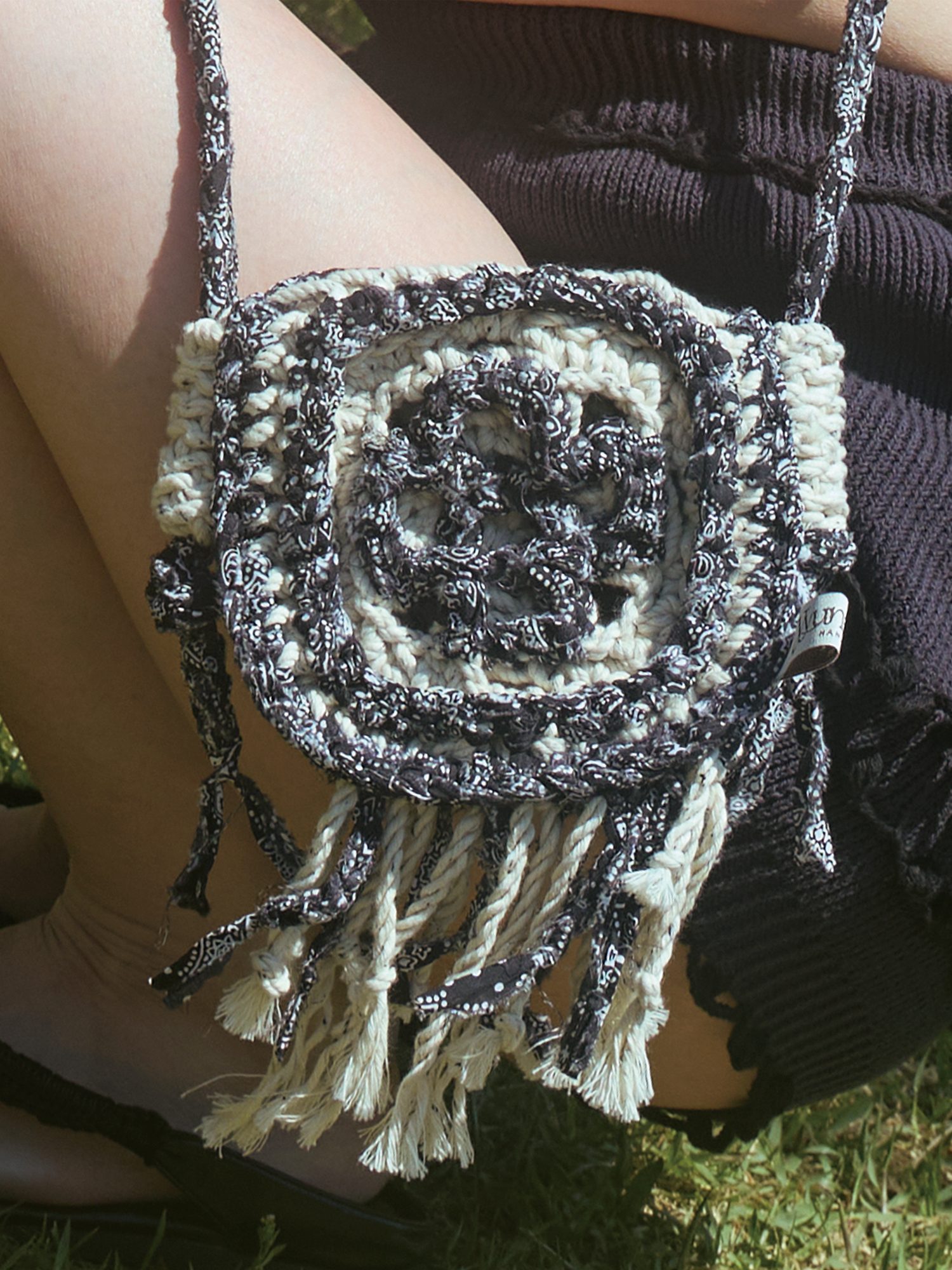 BANDANA TASSEL MINI BAG - Image 4