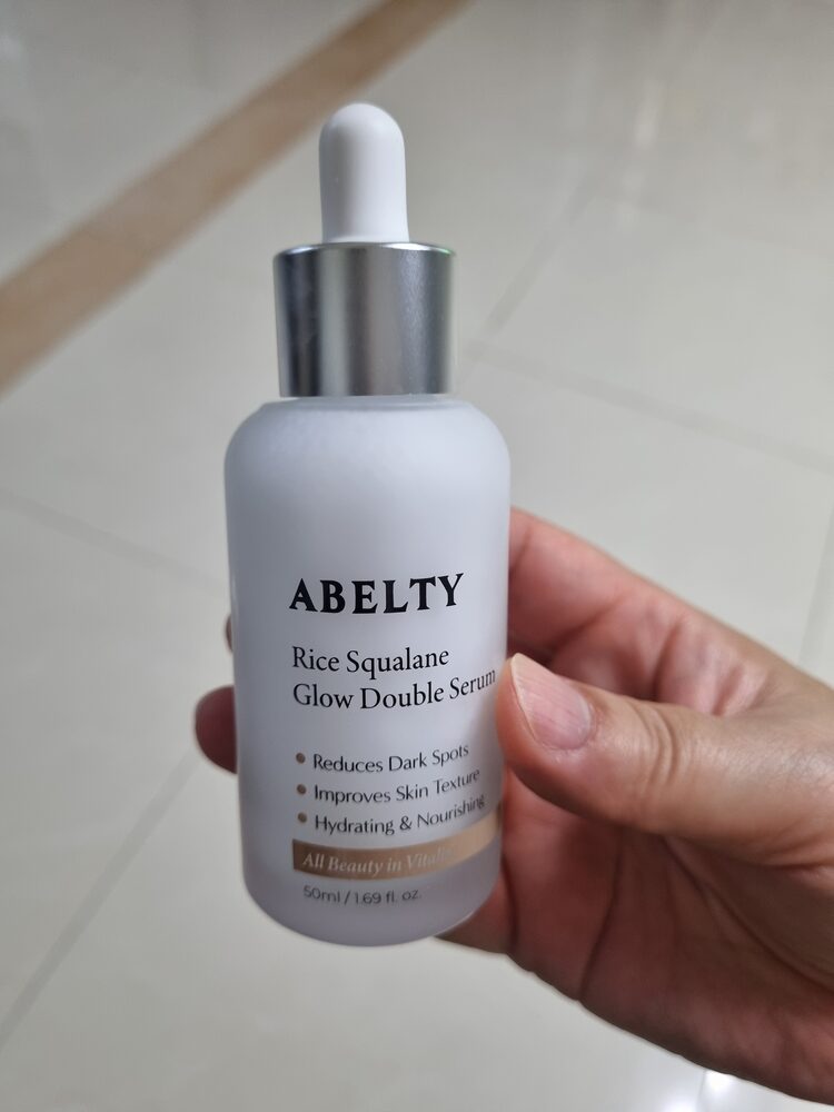 Customer photo of ABELTY Rice Squalane Glow Double Serum
