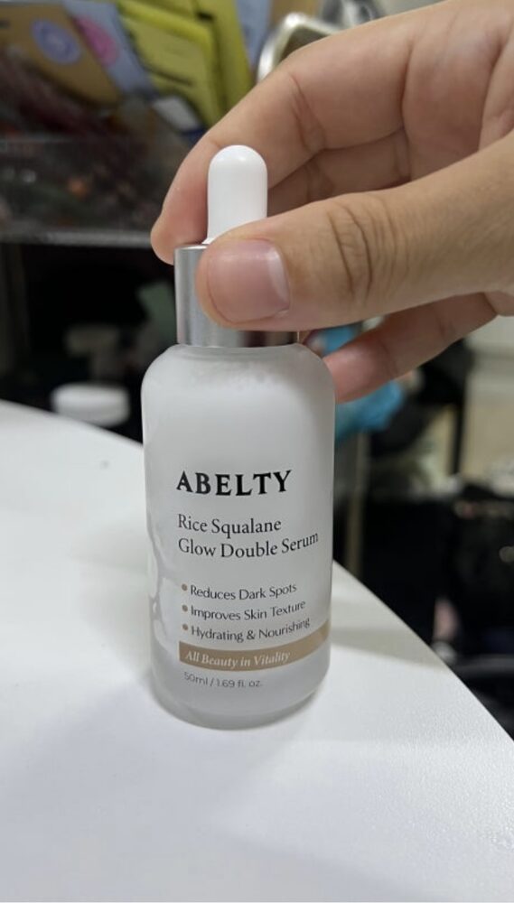 Customer photo of ABELTY Rice Squalane Glow Double Serum