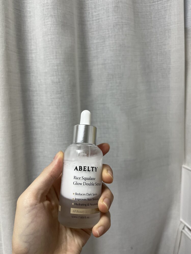 Customer photo of ABELTY Rice Squalane Glow Double Serum