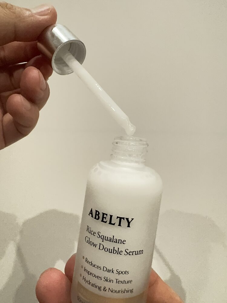 Customer photo of ABELTY Rice Squalane Glow Double Serum