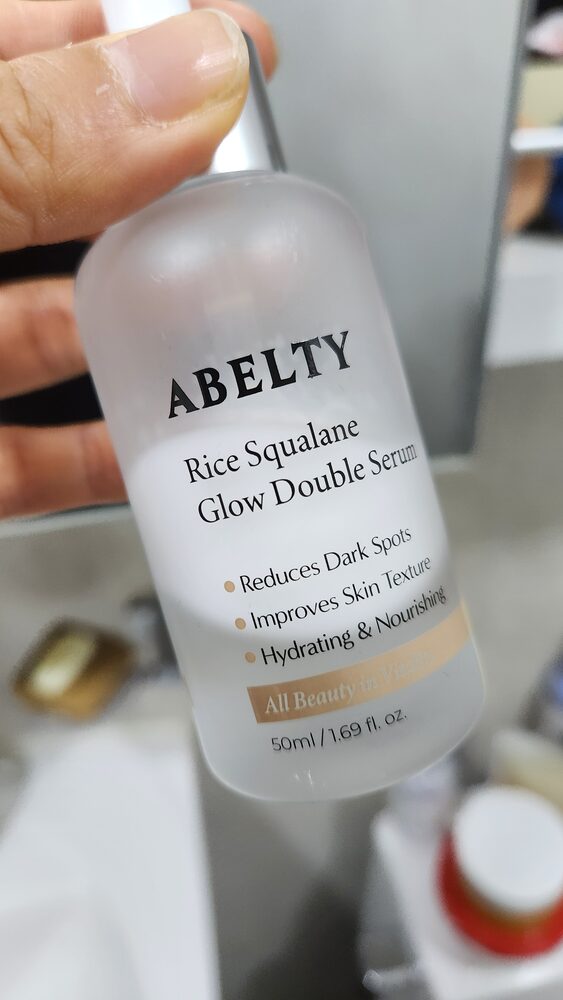 Customer photo of ABELTY Rice Squalane Glow Double Serum