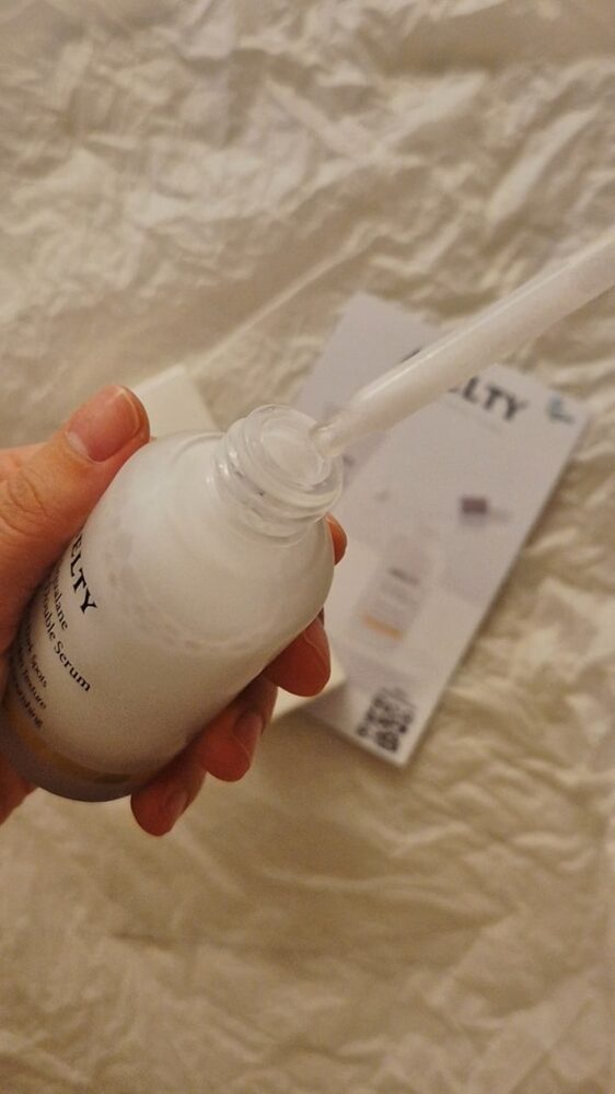 Customer photo of ABELTY Rice Squalane Glow Double Serum