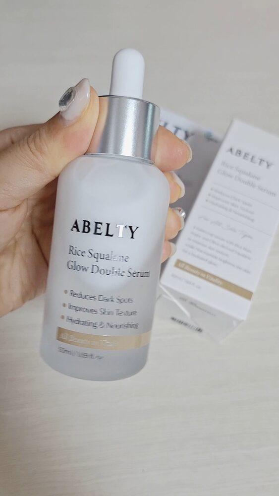 Customer photo of ABELTY Rice Squalane Glow Double Serum