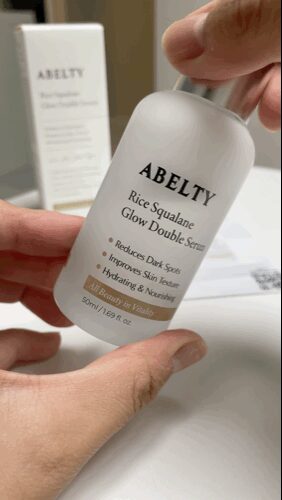Customer photo of ABELTY Rice Squalane Glow Double Serum