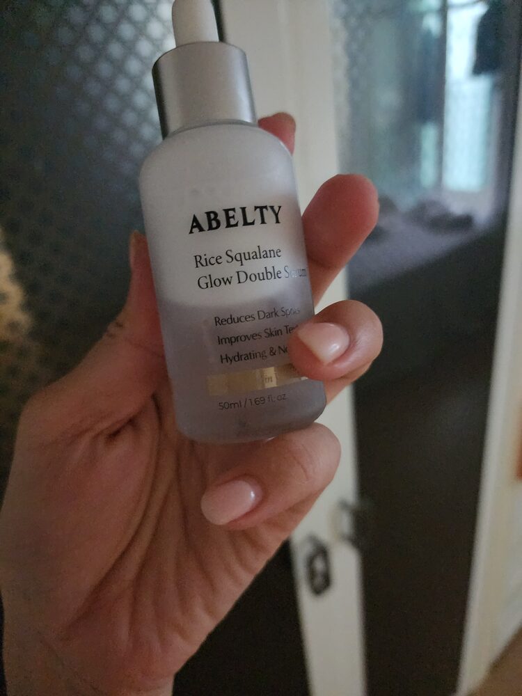 Customer photo of ABELTY Rice Squalane Glow Double Serum