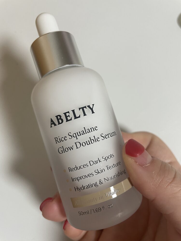 Customer photo of ABELTY Rice Squalane Glow Double Serum