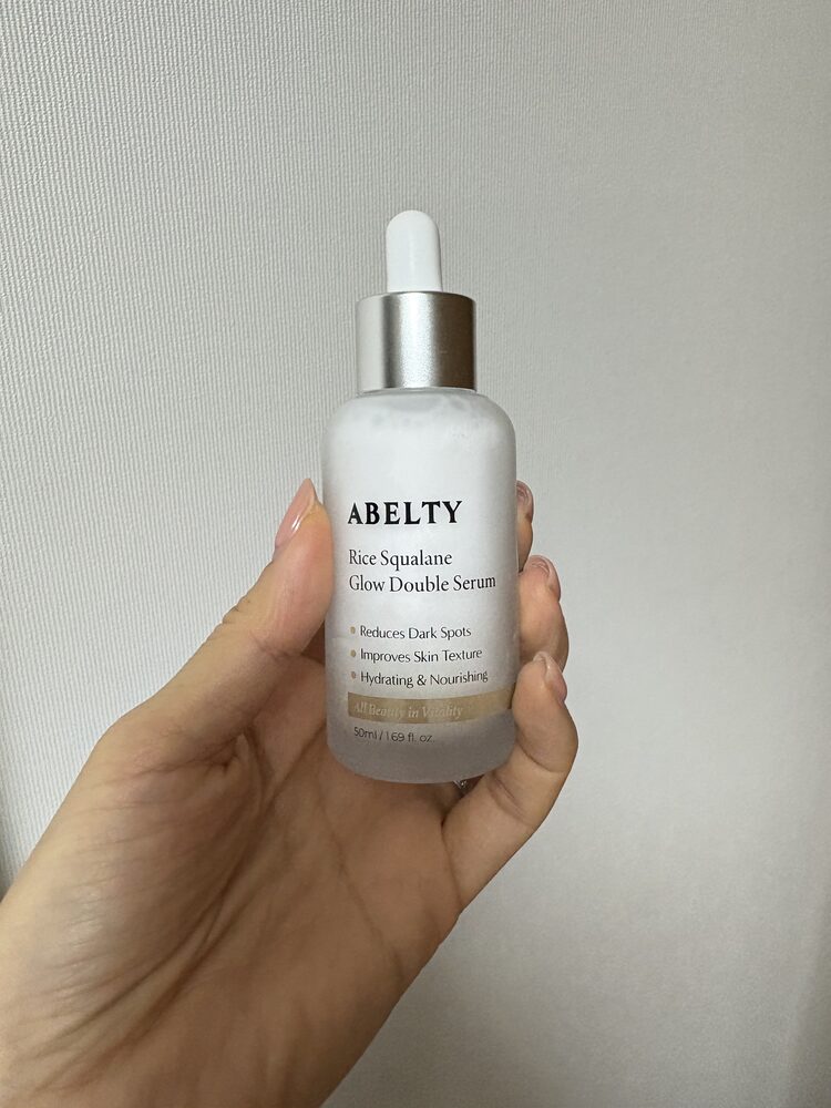 Customer photo of ABELTY Rice Squalane Glow Double Serum