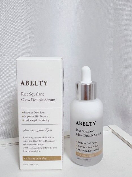 Customer photo of ABELTY Rice Squalane Glow Double Serum