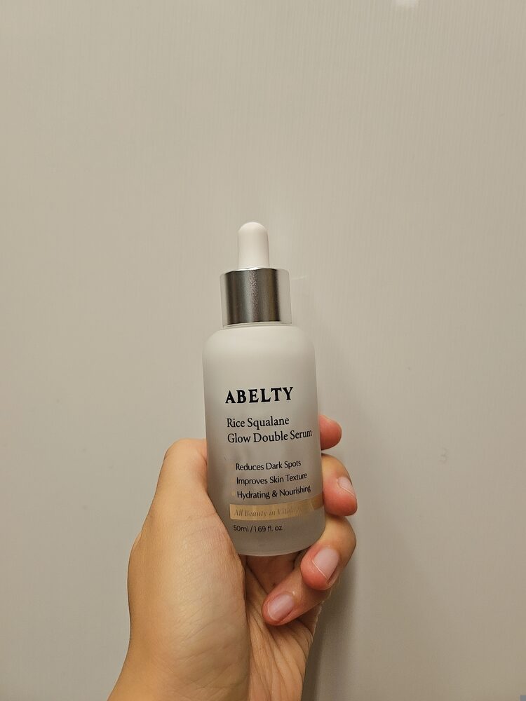 Customer photo of ABELTY Rice Squalane Glow Double Serum