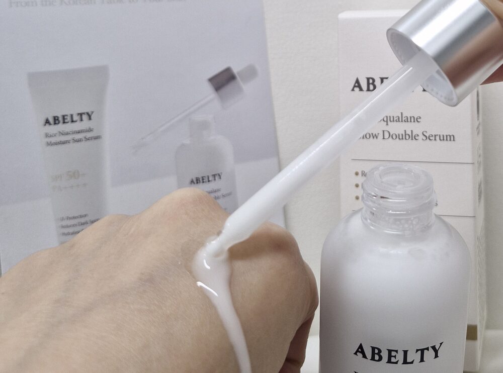 Customer photo of ABELTY Rice Squalane Glow Double Serum
