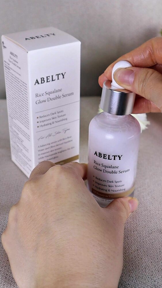 Customer photo of ABELTY Rice Squalane Glow Double Serum