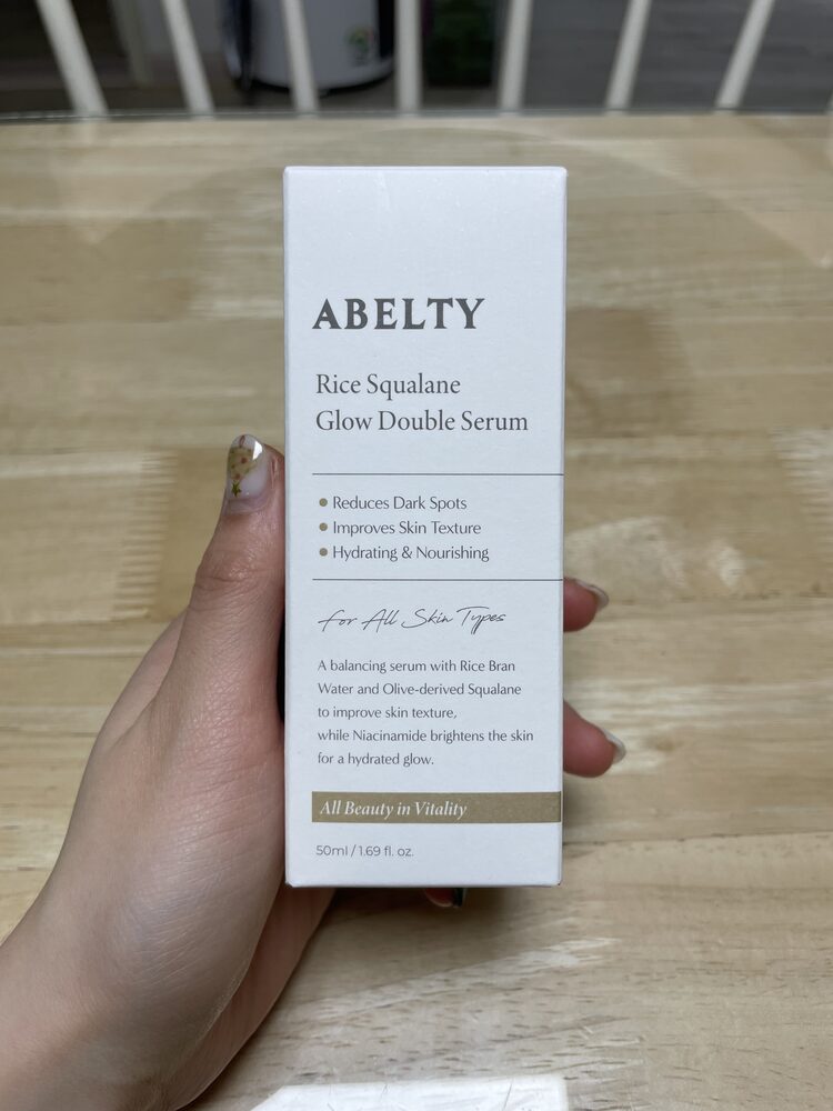 Customer photo of ABELTY Rice Squalane Glow Double Serum