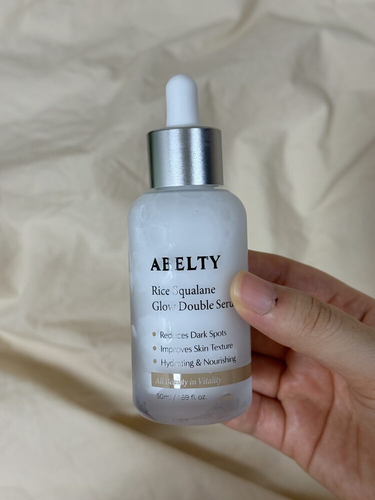 Customer photo of ABELTY Rice Squalane Glow Double Serum