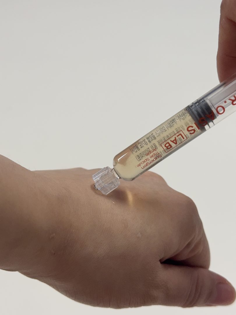 Customer photo of Dr. Oasis Lab Supergen Triple Spicule Ampoule