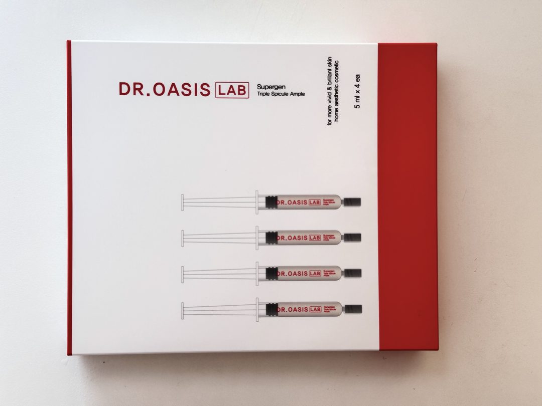 Customer photo of Dr. Oasis Lab Supergen Triple Spicule Ampoule