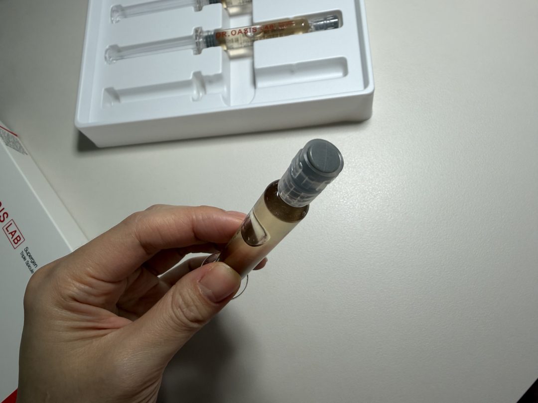 Customer photo of Dr. Oasis Lab Supergen Triple Spicule Ampoule
