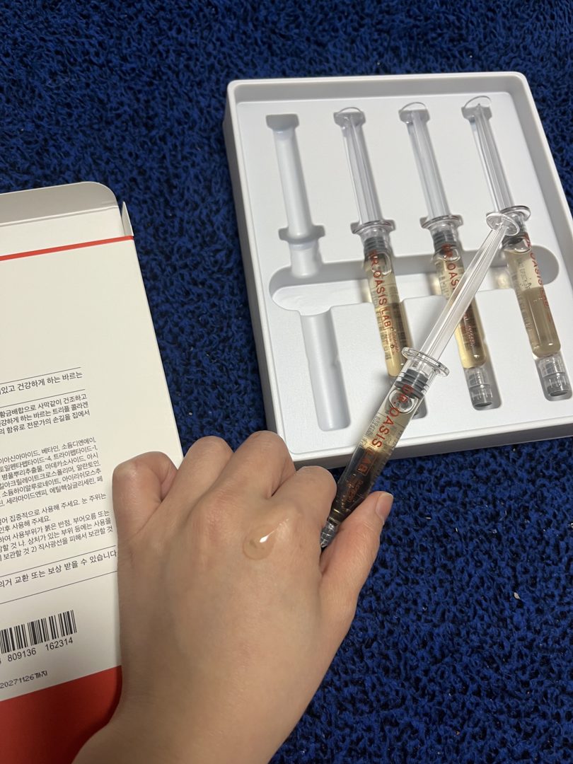 Customer photo of Dr. Oasis Lab Supergen Triple Spicule Ampoule