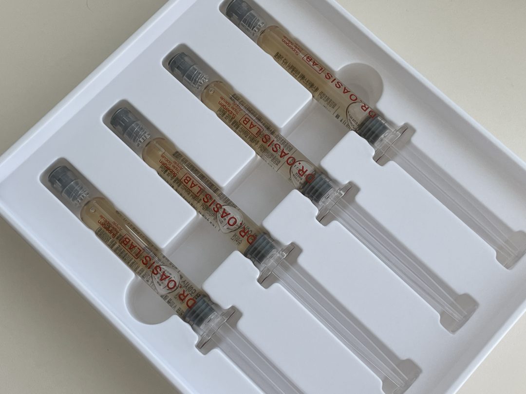 Customer photo of Dr. Oasis Lab Supergen Triple Spicule Ampoule