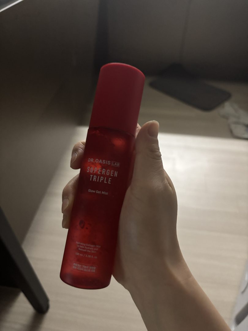 Customer photo of Dr. Oasis Lab Supergen Triple Glow Gel Mist