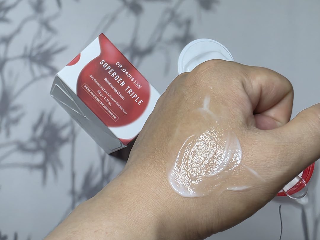 Customer photo of Dr. Oasis Lab Supergen Triple Rebalancing Cream