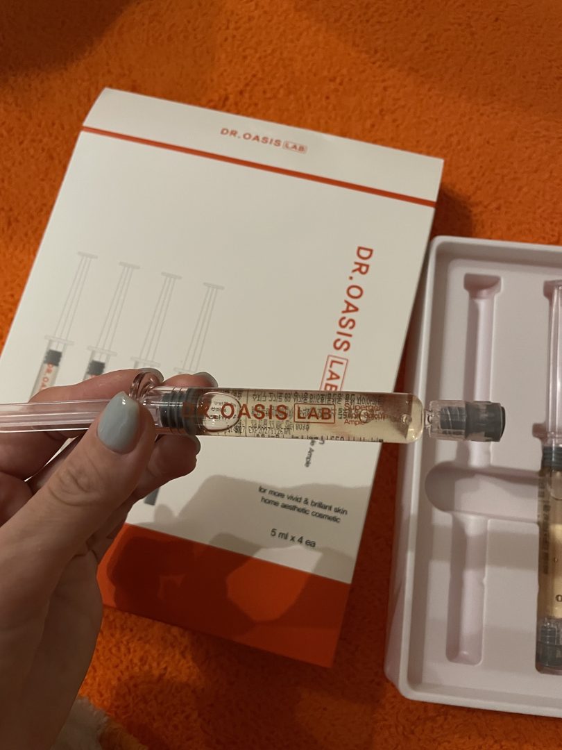 Customer photo of Dr. Oasis Lab Supergen Triple Spicule Ampoule