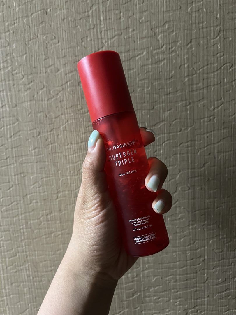 Customer photo of Dr. Oasis Lab Supergen Triple Glow Gel Mist