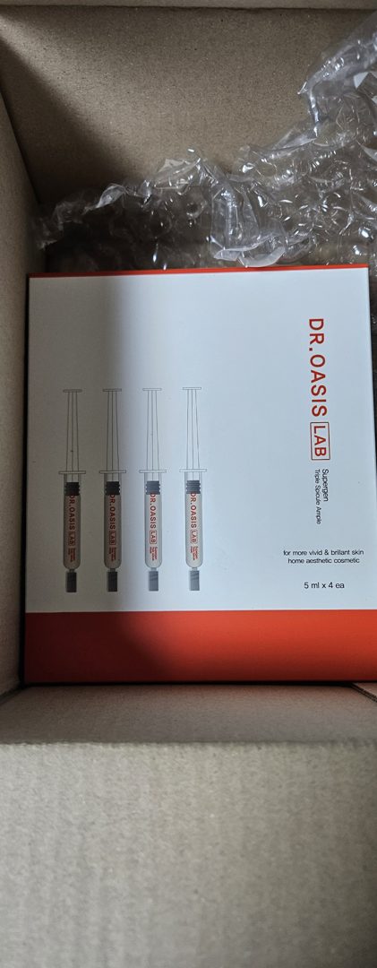 Customer photo of Dr. Oasis Lab Supergen Triple Spicule Ampoule