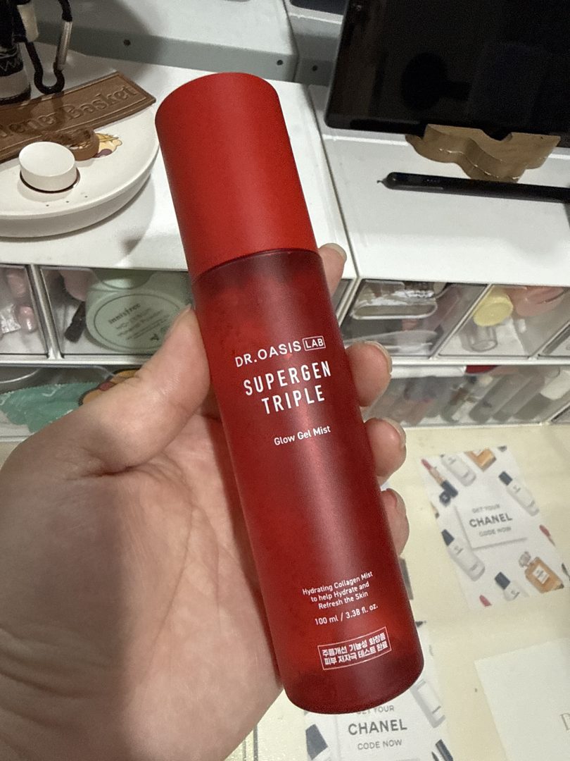 Customer photo of Dr. Oasis Lab Supergen Triple Glow Gel Mist