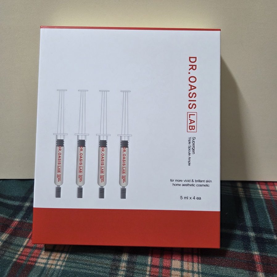 Customer photo of Dr. Oasis Lab Supergen Triple Spicule Ampoule