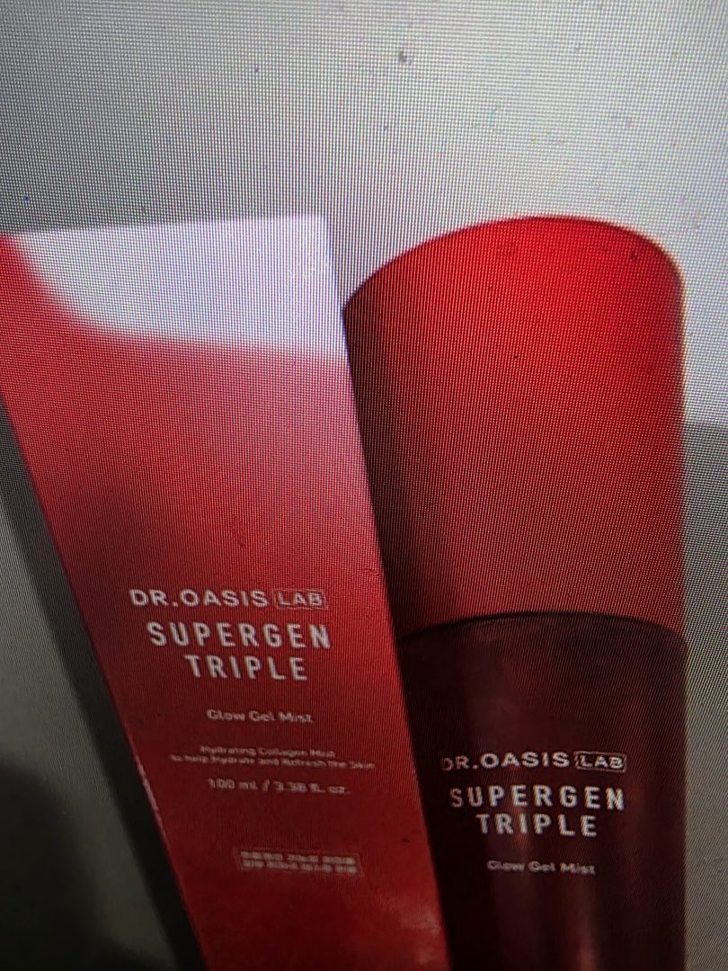 Customer photo of Dr. Oasis Lab Supergen Triple Glow Gel Mist
