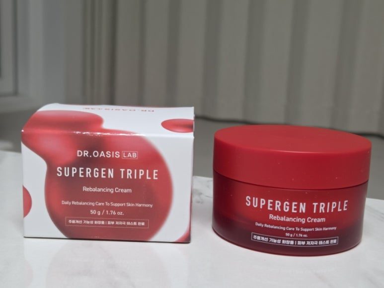 Customer photo of Dr. Oasis Lab Supergen Triple Rebalancing Cream