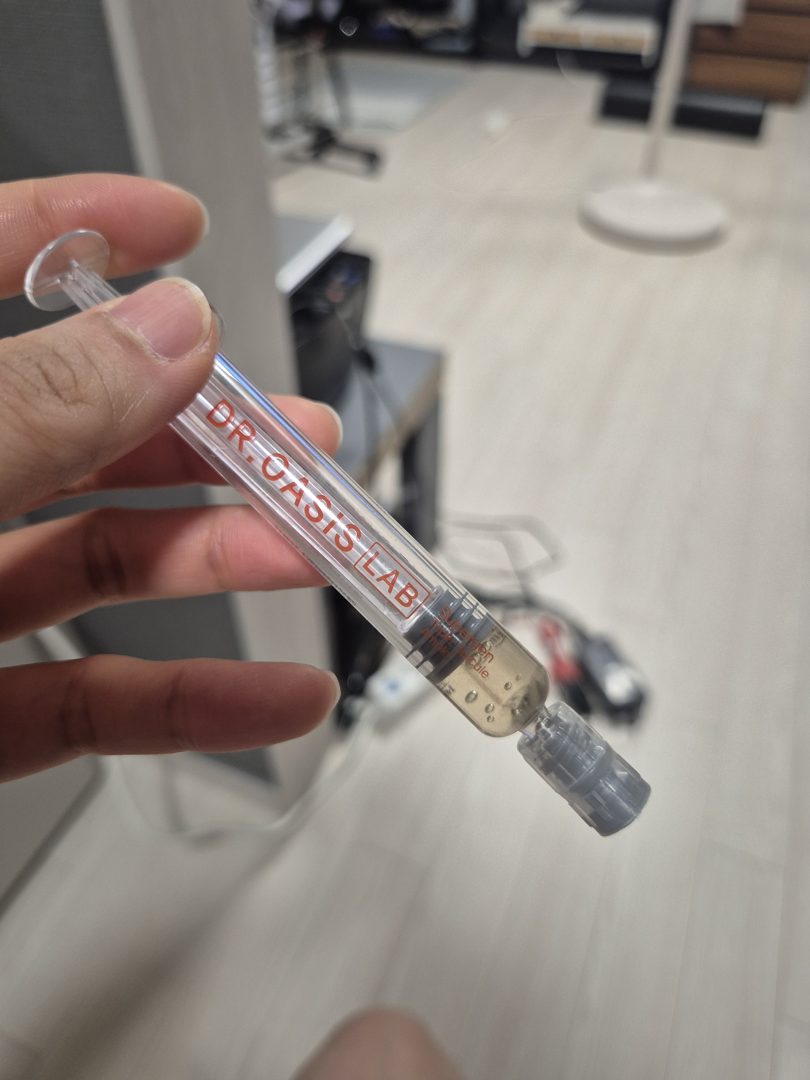 Customer photo of Dr. Oasis Lab Supergen Triple Spicule Ampoule