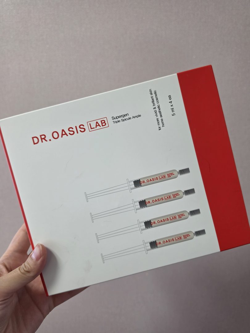 Customer photo of Dr. Oasis Lab Supergen Triple Spicule Ampoule