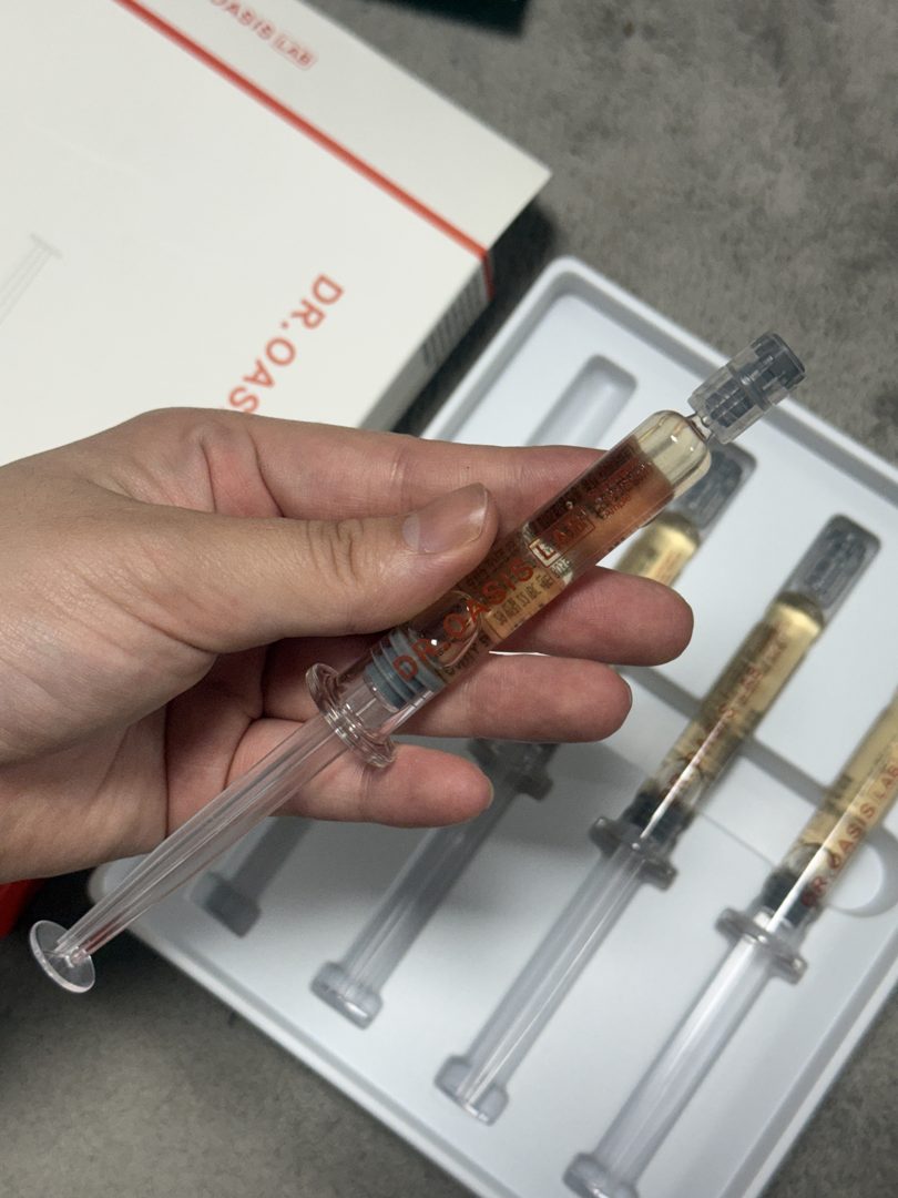 Customer photo of Dr. Oasis Lab Supergen Triple Spicule Ampoule