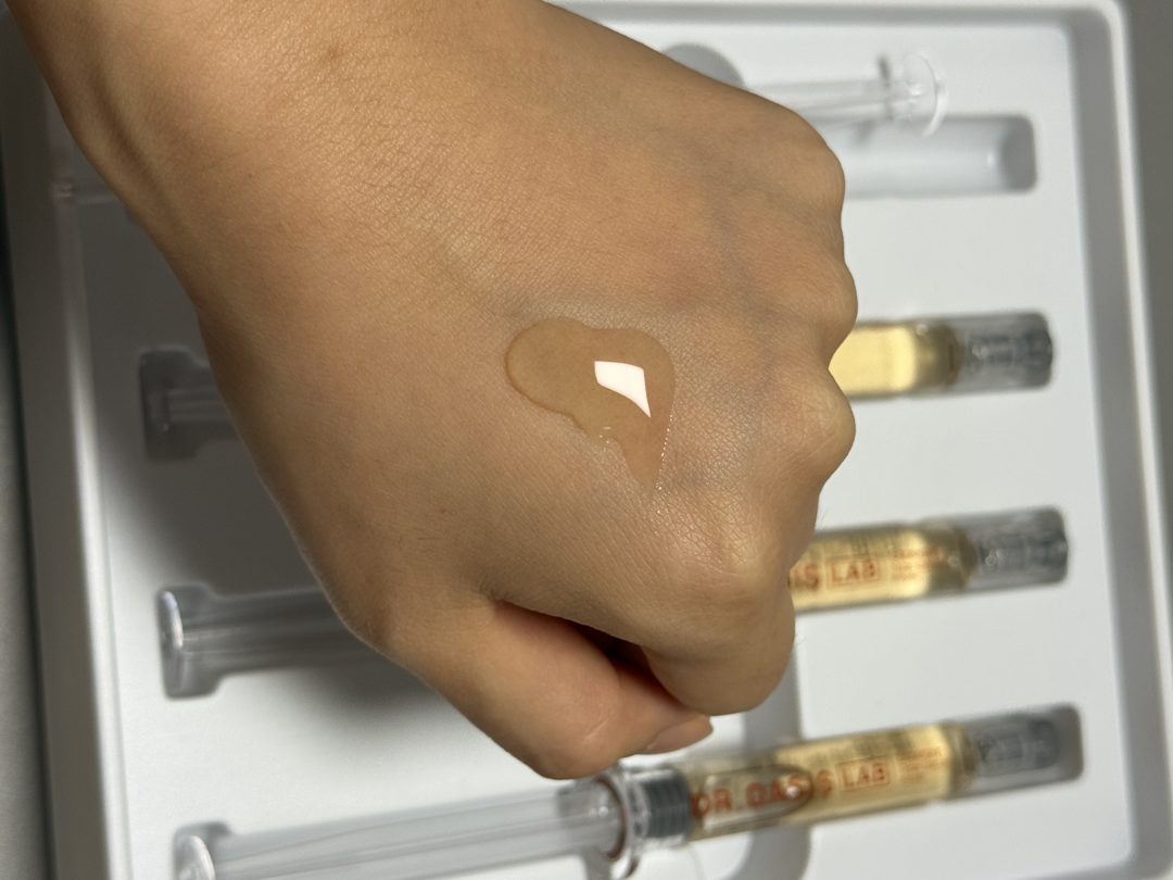 Customer photo of Dr. Oasis Lab Supergen Triple Spicule Ampoule