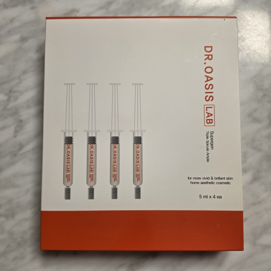 Customer photo of Dr. Oasis Lab Supergen Triple Spicule Ampoule